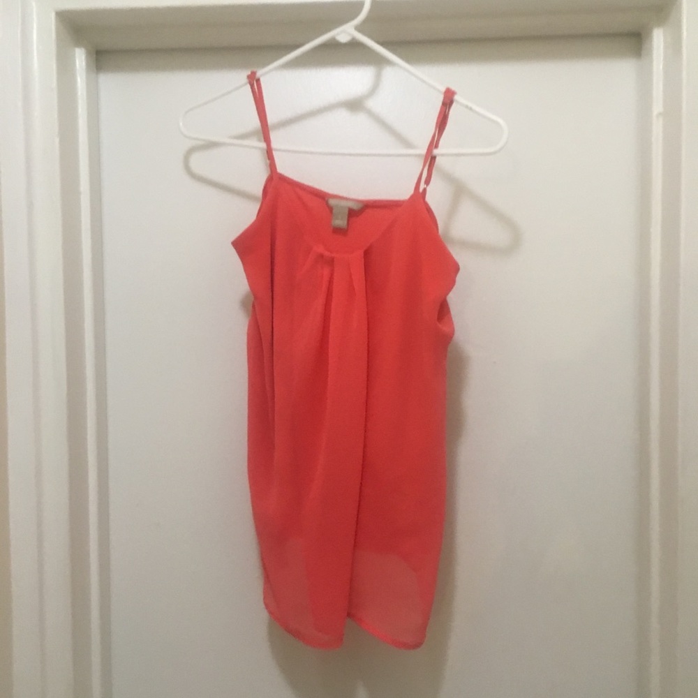 Pink/orange Banana Republic Camisole
